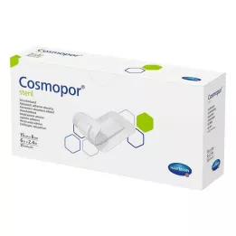 COSMOPOR sterilné krytie na rany 6x15 cm, 25 ks