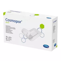 COSMOPOR sterilné krytie na rany 8x15 cm, 25 ks