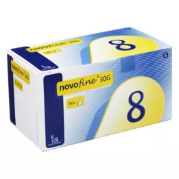 NOVOFINE 8 kanýl 0,30x8 mm, 100 ks
