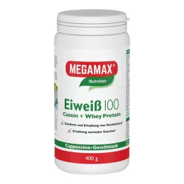 EIWEISS 100 Cappuccino Megamax Powder, 400 g