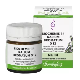 BIOCHEMIE 14 ks Kalium bromatum D 12 tabliet, 80 ks