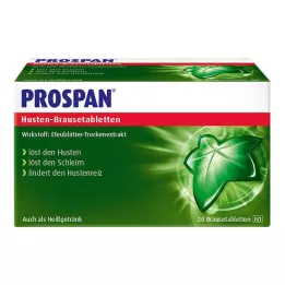 PROSPAN Šumivé tablety proti kašľu, 20 ks