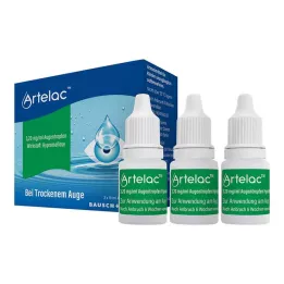 ARTELAC Očné kvapky, 3x10 ml