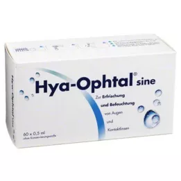 HYA-OPHTAL sínusové očné kvapky, 60 x 0,5 ml