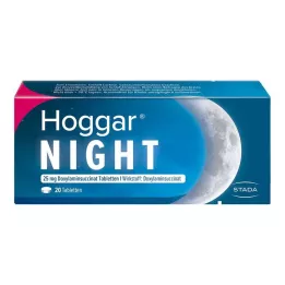 HOGGAR Nočné tablety, 20 ks