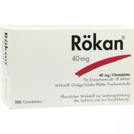 RÖKAN 40 mg filmom obalené tablety, 200 ks