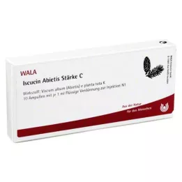 ampulkyISCUCIN abietis Strength C, 10X1 ml