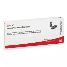 ampulkyISCUCIN abietis Strength D, 10X1 ml