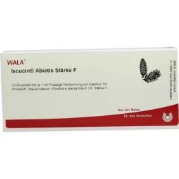 ampulkyISCUCIN abietis Strength F, 10X1 ml