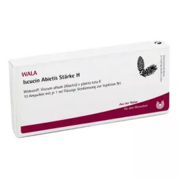 ampulkyISCUCIN abietis Strength H, 10X1 ml