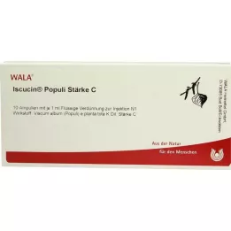 ISCUCIN populi Sila C Ampulky, 10X1 ml