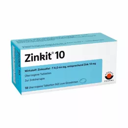 ZINKIT 10 obalených tabliet, 100 ks