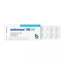 SELENASE 50 tabliet AP , 20 ks
