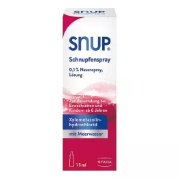 SNUP Sprej proti chladu 0,1 % nosový sprej, 15 ml