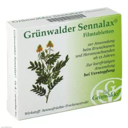 GRÜNWALDER Sennalax filmom obalené tablety, 30 ks