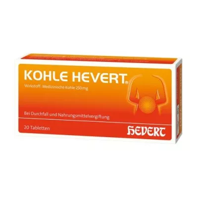KOHLE Hevert tablety, 20 ks KOHLE Hevert tablety, 20 ks
