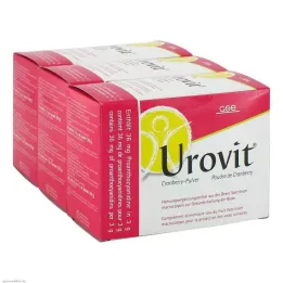 GSE Urovit brusnicový prášok, 90 x 3 g