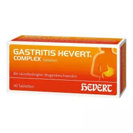 GASTRITIS HEVERT Komplexné tablety, 40 ks