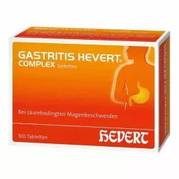 GASTRITIS HEVERT Komplexné tablety, 100 ks