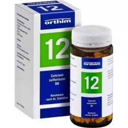 BIOCHEMIE Orthim 12 Calcium sulfuricum D 6 tabliet, 400 ks