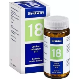 BIOCHEMIE Orthim 18 Calcium sulfuratum D 12 tabliet, 400 ks