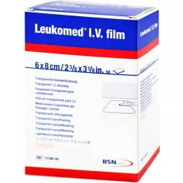 LEUKOMED I.V. filmová omietka, 50 ks
