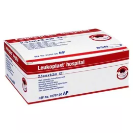 LEUKOPLAST Nemocnica 2,5 cmx9,2 m, 12 ks