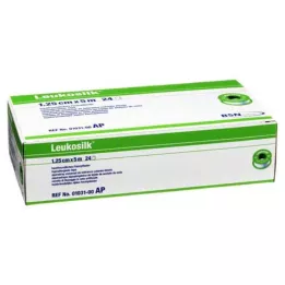 LEUKOSILK 1,25 cm x 5 m, 24 kusov