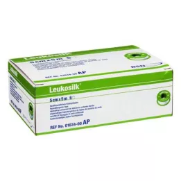 LEUKOSILK 5 cmx5 m, 6 ks
