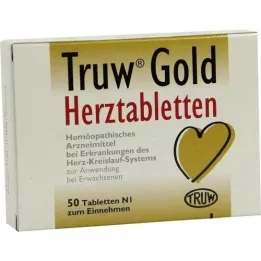 TRUW GOLD Tablety na srdce, 50 ks