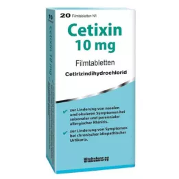 CETIXIN 10 mg filmom obalené tablety, 20 ks