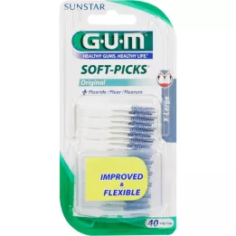 GUM Mäkké trsátka x-veľké, 40 ks