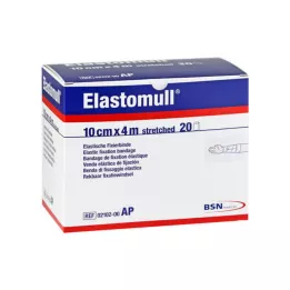 ELASTOMULL 10 cm x 4 m elastický upevňovací pás, 20 ks