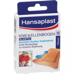 HANSAPLAST Elastické sadrové koleno &amp; lakeť, 10 ks