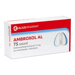 AMBROXOL AL 75 kapsúl s retardovaným predĺženým uvoľňovaním, 20 ks