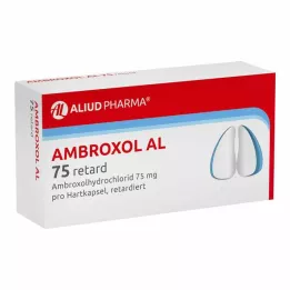 AMBROXOL AL 75 kapsúl s retardovaným predĺženým uvoľňovaním, 50 ks