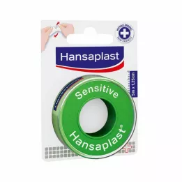 HANSAPLAST Fixačná náplasť Sensitive 1,25 cm x 5 m, 1 kus