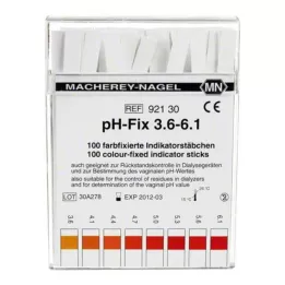PH-FIX Indikátorové prúžky pH 3,6-6,1, 100 ks