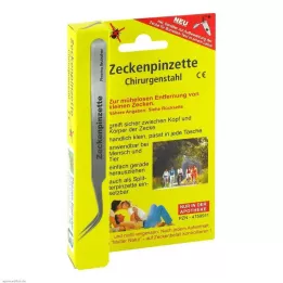 ZECKENPINZETTE Chirurgická oceľ, 1 kus