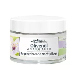 OLIVEN-MANDELMILCH regeneračná nočná starostlivosť, 50 ml