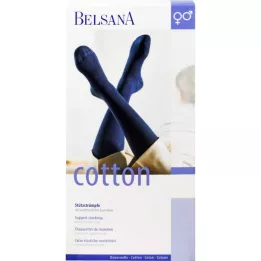 BELSANA Bavlnené podporné podkolienky AD veľkosť 2 námornícka, 2 ks