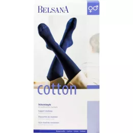 BELSANA Bavlnené podporné podkolienky AD veľkosť 2 čierne, 2 kusy