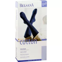 BELSANA Bavlnené podporné podkolienky AD veľkosť 1 béžová, 2 ks