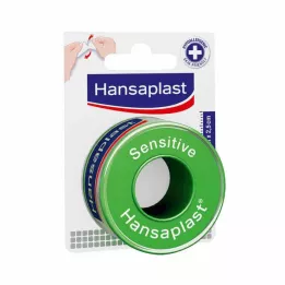 HANSAPLAST Fixačná náplasť Sensitive 2,5 cm x 5 m, 1 kus