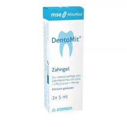 DENTOMIT Zubný gél, 2x5 ml