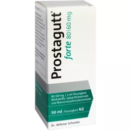 PROSTAGUTT forte 80/60 mg tekutina, 50 ml