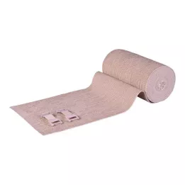 LANGZUGBINDE 12 cm x 7 m s trvalou elastickou sponou na kožu, 8 ks