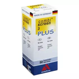 COMBISCREEN 3 testovacie prúžky Plus, 50 ks