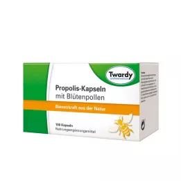 PROPOLIS KAPSELN s peľom kvetov, 100 kusov