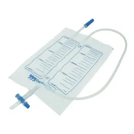 Vak na moč nesterilný 2000 ml Nrv s drenážnym krížovým ventilom, 1 kus
